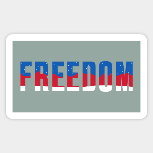 American Freedom Landscape Sticker